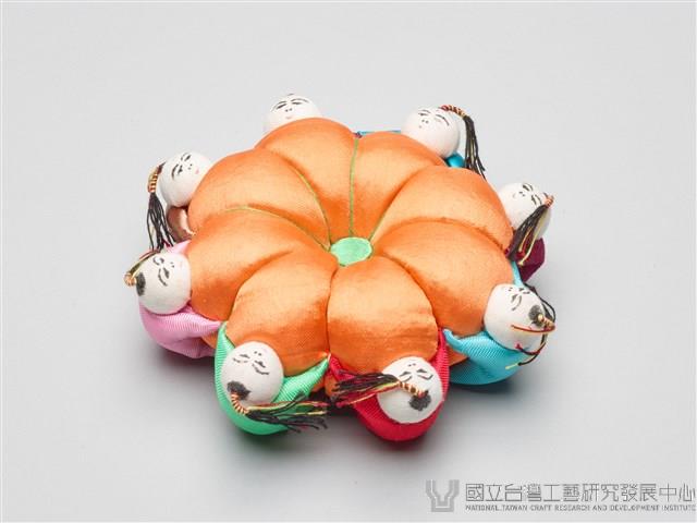 童子抱南瓜針扎藏品圖，第2張