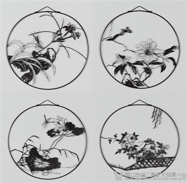 花蟲(四幅)藏品圖，第1張