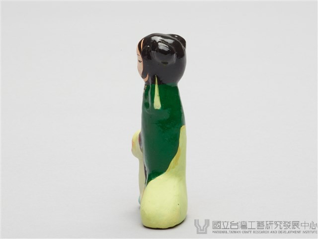 泥人張泥偶(一盒八個)-少女與愛犬藏品圖，第2張