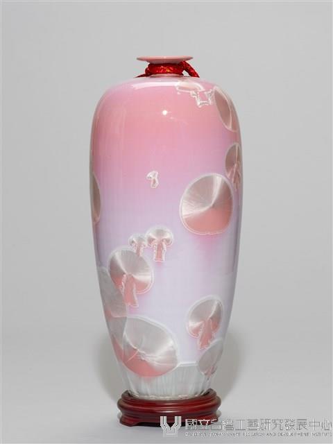 結晶釉花瓶-國立臺灣工藝研究發展中心-典藏網-藏品資料-200804037