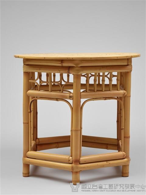 竹製六角桌藏品圖，第3張