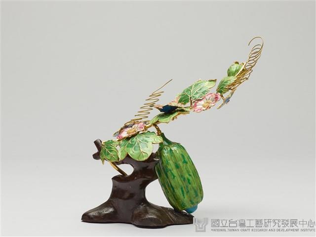 金絲絲瓜蝶架藏品圖，第2張
