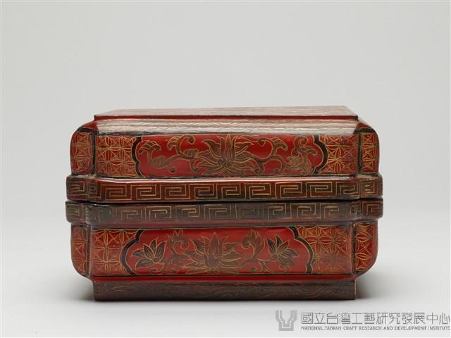 倭角方形漆盒藏品圖，第2張