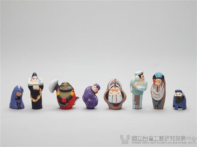 泥人張泥偶(八件) 藏品圖，第2張