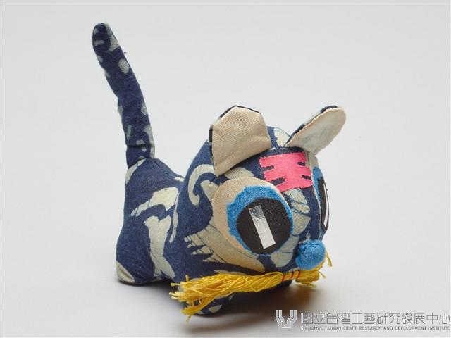 藍花布小花虎藏品圖，第1張