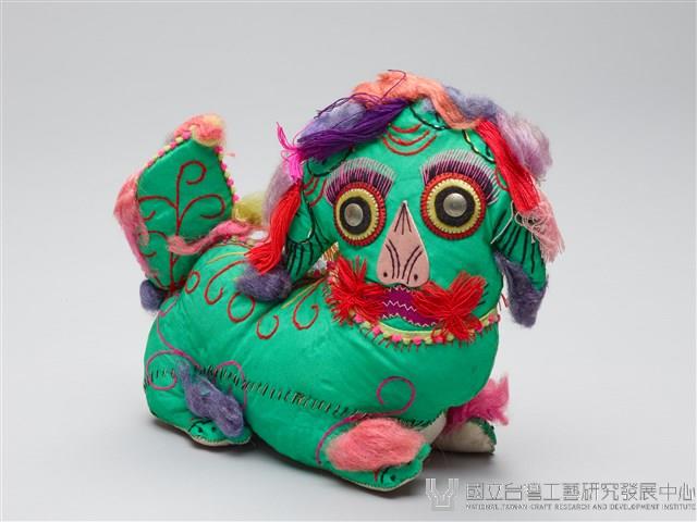 獅子形童枕藏品圖，第1張