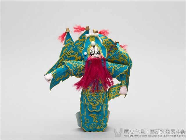 鬃人(綠袍花臉)藏品圖，第1張