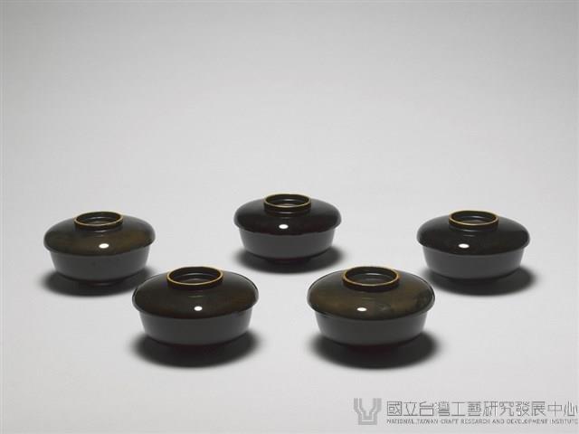 黑漆蓋碗－大藏品圖，第1張