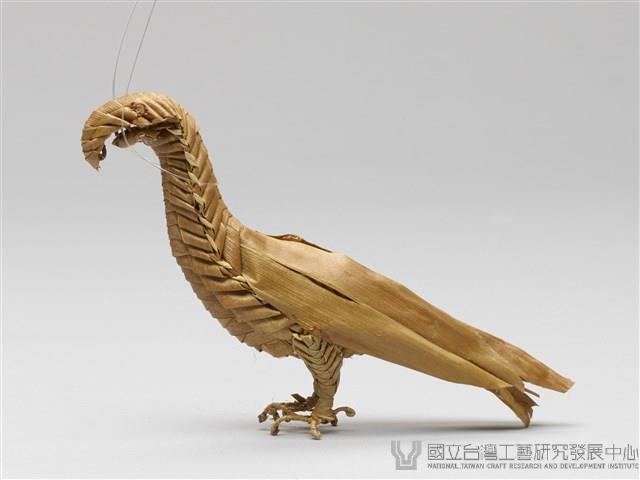 棕編鸚鵡藏品圖，第1張