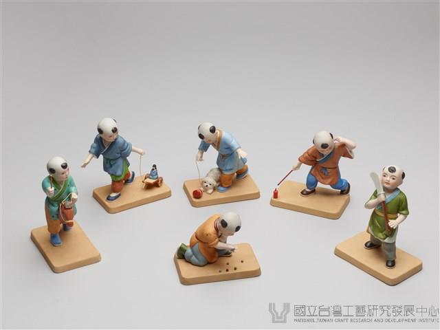 嬰戲陶偶(六之一)－(六之六)藏品圖，第1張