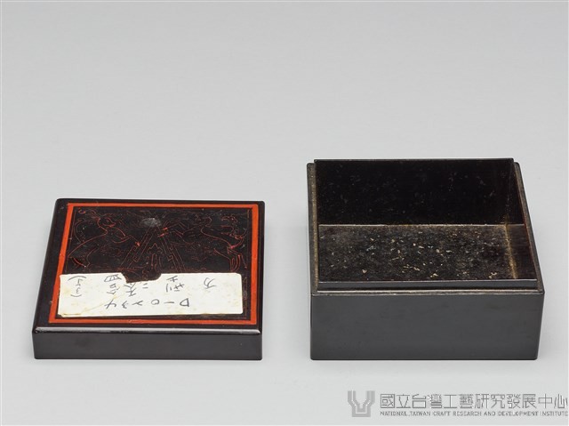 方型漆盒(大)藏品圖，第2張