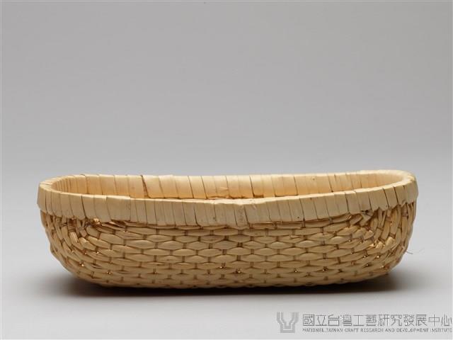 柳編橢圓盤藏品圖，第4張