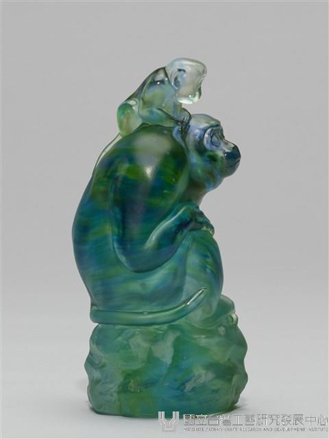 雕猴琉璃工房藏品圖，第4張