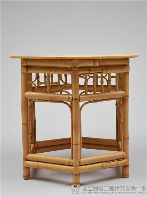 竹製六角桌藏品圖，第5張