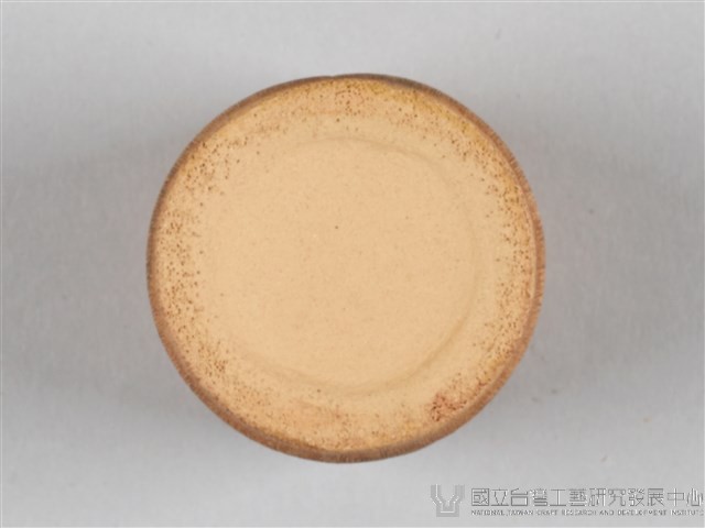 宜興陶仿竹茶具組-茶杯藏品圖，第4張