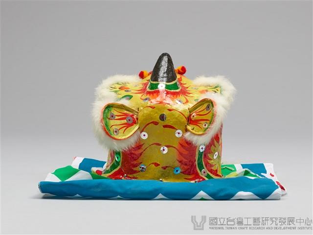 黑角獅頭(中)藏品圖，第4張