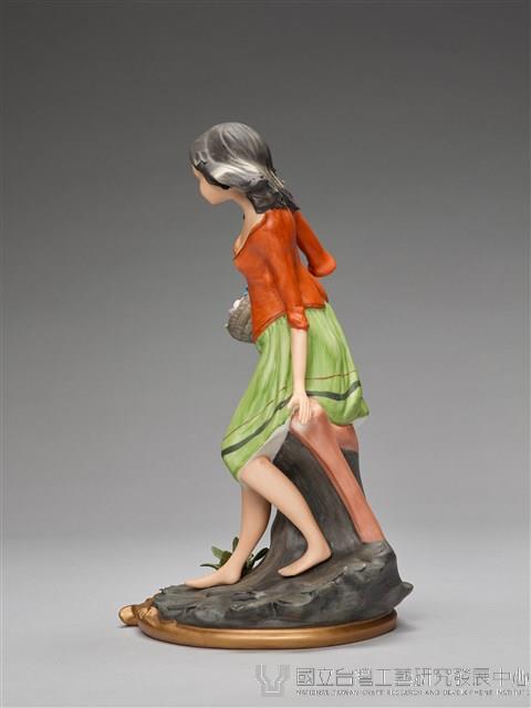 義大利女孩/花籃藏品圖，第4張