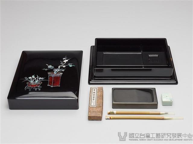 螺鈿硯箱藏品圖，第3張