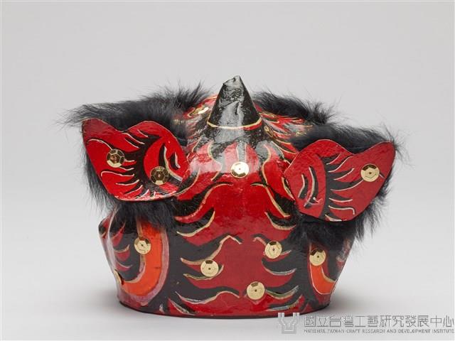 黑角紅獅獅頭(小)藏品圖，第4張