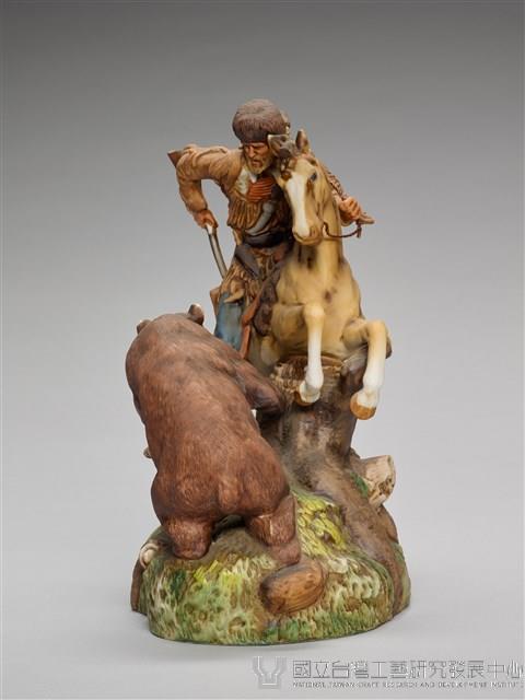 獵人騎馬獵熊藏品圖，第4張