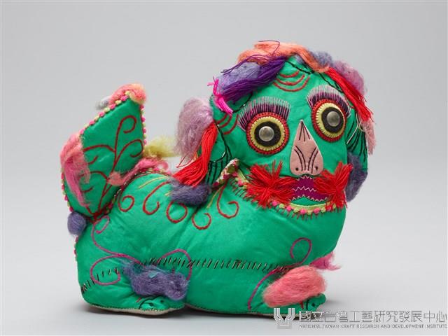 獅子形童枕藏品圖，第3張