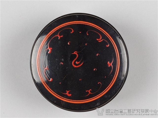 圓形漆盒(中)藏品圖，第4張