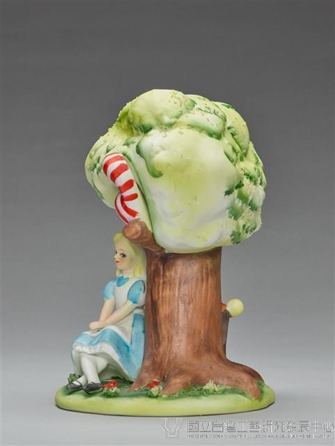 樹下的少女愛麗絲與三月野兔和樹上的柴郡貓藏品圖，第4張