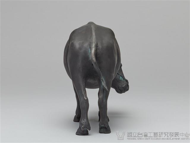 水牛(一)-(四)-頭朝右的牛藏品圖，第4張