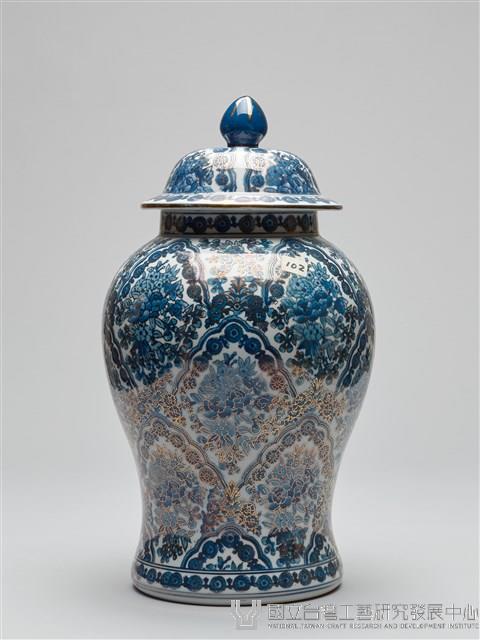 青花描金將軍罐藏品圖，第3張