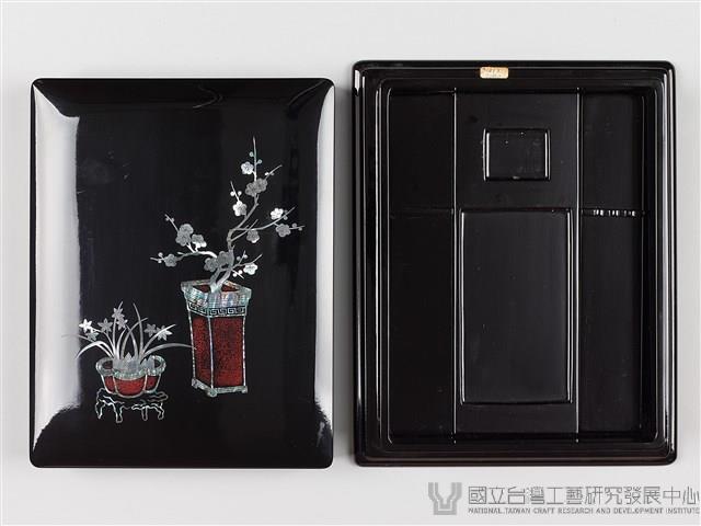 螺鈿硯箱藏品圖，第12張