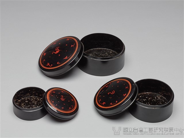 圓形漆盒藏品圖，第2張