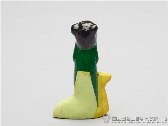 泥人張泥偶(一盒八個)-少女與愛犬藏品圖，第3張