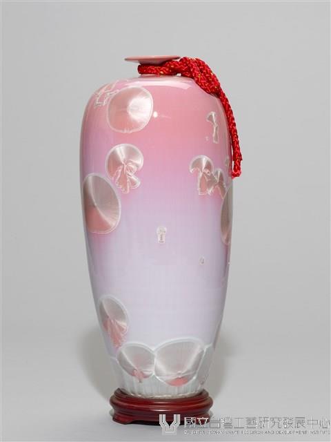 結晶釉花瓶-國立臺灣工藝研究發展中心-典藏網-藏品資料-200804037