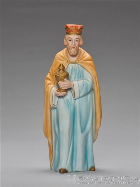 持乳香三賢者之一/黃袍國王（馬槽組）藏品圖，第3張