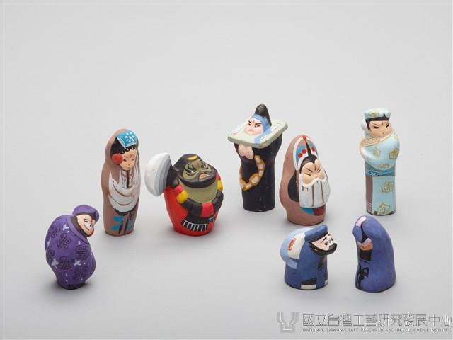 泥人張泥偶(八件) 藏品圖，第3張