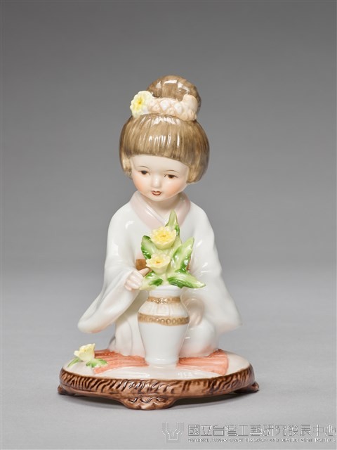 日本女孩插花/花瓶藏品圖，第3張