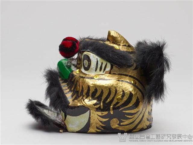 金角棕獅獅頭(小)藏品圖，第3張