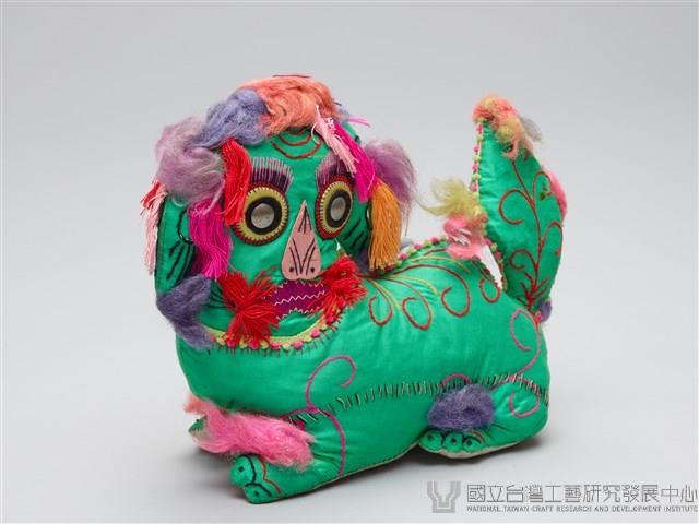 獅子形童枕藏品圖，第2張