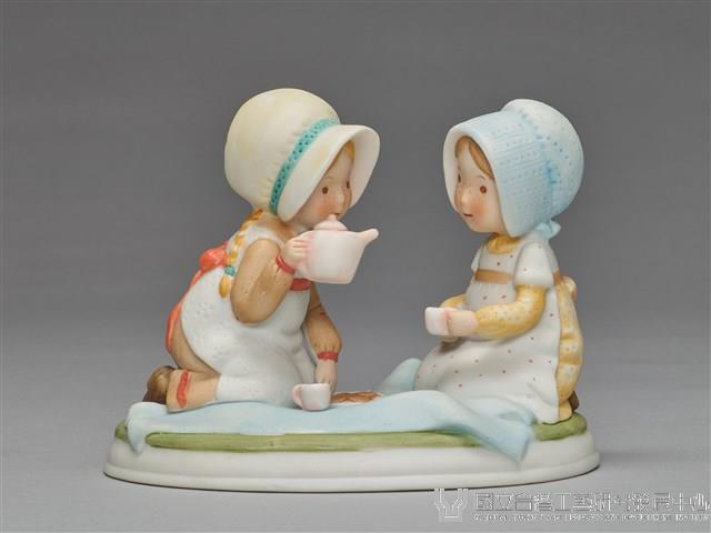 雀斑人形/二女喝茶藏品圖，第3張