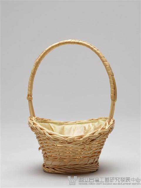 柳編提籃-中藏品圖，第3張