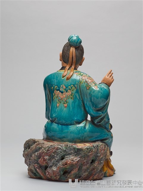磁器 三國志「桃園結義」 桃園三結義-劉備-國立臺灣工藝研究發展中心-典藏網-藏品資料-200907003001