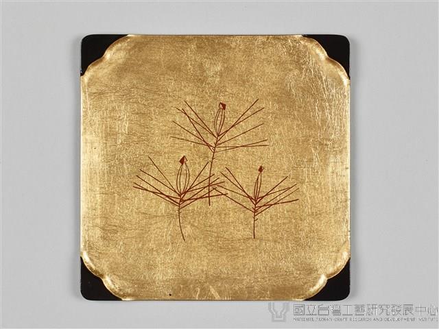 松葉漆盤藏品圖，第3張