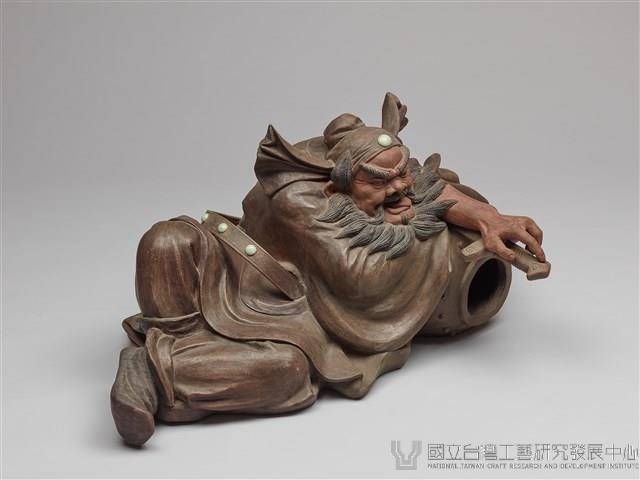 紫砂鍾馗塑像藏品圖，第5張