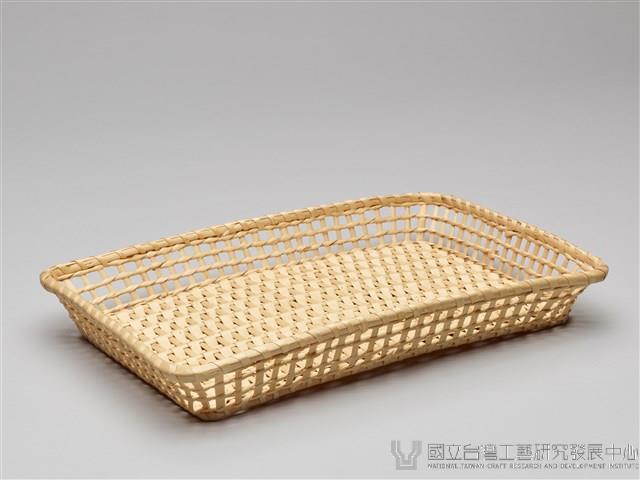 柳編大方盤藏品圖，第1張