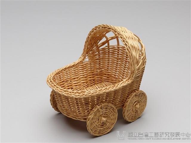 柳編搖籃車藏品圖，第1張