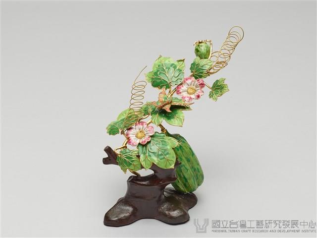 金絲絲瓜蝶架藏品圖，第1張