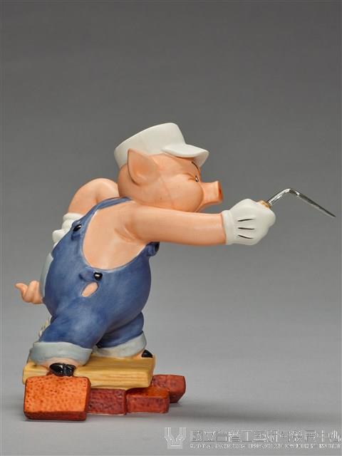 小紅豬砌磚/三隻小豬藏品圖，第6張