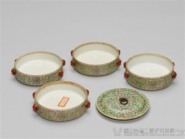 琺瑯彩圓形多層套盒藏品圖，第6張