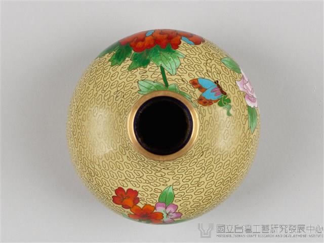 牡丹花瓶(乙對)-右紅藏品圖，第6張