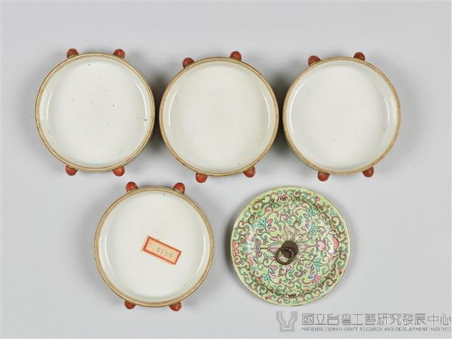 琺瑯彩圓形多層套盒藏品圖，第8張